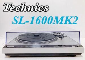【動作確認済】Technics テクニクス SL-1600MK2 ターンテーブル レコードプレーヤー 205C-Ⅱ カートリッジ付き 1000円スタート