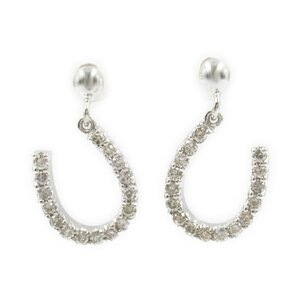 ジュエリー ダイヤモンド ピアス ブランドオフ JEWELRY K18WG（ホワイトゴールド） ピアス K18WG 中古 レディース