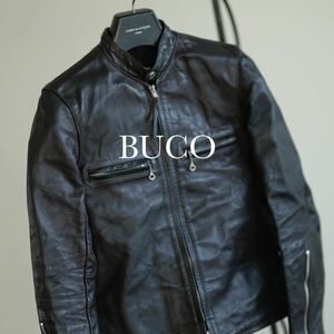 BUCO ホースハイド J-100 シングルライダースジャケット 36 ブコ THE REAL McCOY