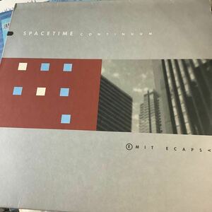 Spacetime Continuum - Emit Ecaps LP レコード 2枚 electro electronic エレクトロ