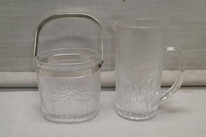 ●水割りセット アイスペース＆ウォーターピッチャー 氷入れ 水入れ 居酒屋バー●レストラン 家呑み おうち時間 お正月 イベント