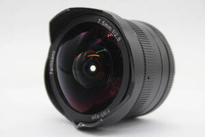 【訳あり品】 7artisans Fish-eye 7.5mm F2.8 M43マウント 魚眼レンズ s9589