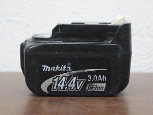 マキタ リチウムイオンバッテリー BL1430 純正 14.4V 3.0Ah A-42634 makita 充電のみ確認済 2056250