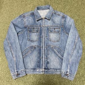 GAP ギャップ デニムジャケット フルジップ 2nd 91-B M