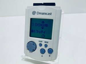 美品/パワーを確認 Sega DCドリームキャスト ビジュアルメモリHKT-7000 携帯 希少品まとめ(L-32)