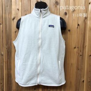 patagonia◇2016年製 パタゴニア /メンズ フリースベスト ベターセーターベスト フルジップ 裏フリース 防寒 アウトドア アメカジ USA古着