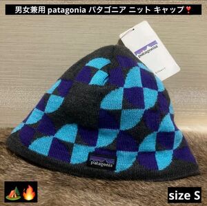 タグ付き 未使用品 最終値下げ ユニセックス 男女兼用 希少品 高級品 patagonia パタゴニア キッズ ニット キャップ ニット帽 帽子