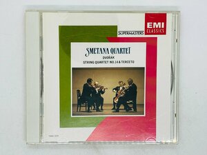 即決CD ドヴォルザーク 弦楽四重奏曲第14番 & テルツェット スメタナSQ DVORAK / SMETANA QUAETET TOCE-7679 U05