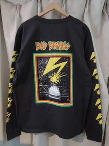 SILAS サイラス SILAS×BAD BRAINS L/S TEE ブラック Lサイズ 最新人気商品 公式HP ZOZOTOWN 完売 2024 秋冬最新