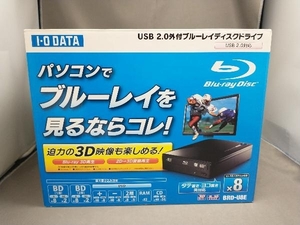 【通電のみ確認済】 IODATA BDドライブ BRD-U8E