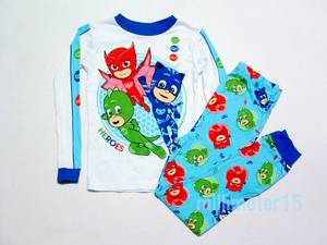 USA購入★★ しゅつどう!パジャマスク コットン パジャマ サイズ8 130 未使用品 PJMASKS ★★