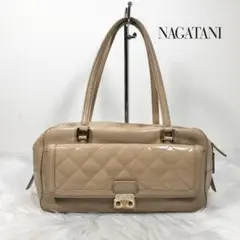 NAGATANI ナガタニ エナメル ショルダーバッグ トートバッグ