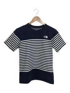 THE NORTH FACE◆S/S CEO α Border Tee_ショートスリーブ セオ アルファ ボーダー ティー/M/コットン/N