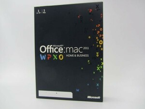 ★ Microsoft Office mac 2011 Home & Business 正規品 通常版 ワード エクセル パワーポイント ★100