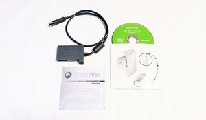 出力未確認・まとめて★Microsoft 「Xbox360 Hard Drive Transfer Cable」 ハードディスク データ転送ケーブル ＋「転送用ディスク」＋取説