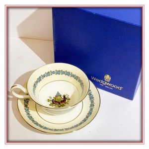 ウェッジウッド/Wedgwood●アップルドア ティカップ＆ソーサー●未使用品/保管品