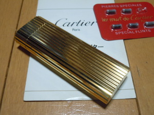 【１円スタート】Cartier●カルティエ●高級ガスライター●ローラーガスライター●喫煙グッズ ●着火品●美品