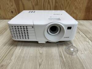 #0716-1121 ☆動作保証☆ ほぼ未使用品 Canon キャノン プロジェクター LV-WX320 ランプ使用時間（43h) 発送サイズ:140予定