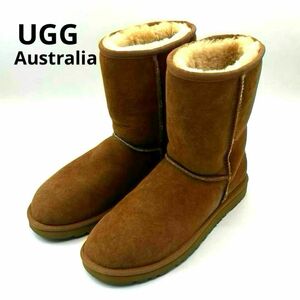 アグオーストラリア　W7 ムートンブーツ　ダコタ　キャメル　ブラウン　UGG Australia　