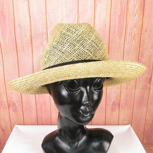 MSO15230 kijima takayuki キジマ タカユキ Raffia Combi Hat ラフィア コンビ ハット 201322-27 3 未使用