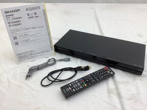 シャープ ブルーレイレコーダー 2B-C10BT1 BD再生のみ確認済/初期化済 19年製/電源コード非純正 中古品 ACB