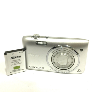 Nikon COOLPIX S3400 4.7-32.9mm 1:3.4-6.4 コンパクトデジタルカメラ QG012-85