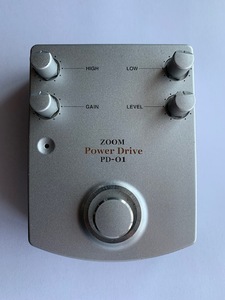 ZOOM PD-01 POWER DRIVE 美品・完動品 純正ACアダプター(DC14V出力)付