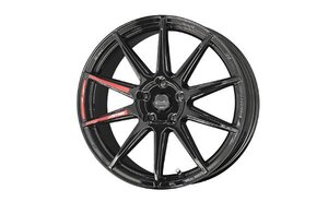 AME サーキュラー C10R 17インチ×7J +45 4穴 100 ホイール CIRCLAR グロスブラック 17x7J