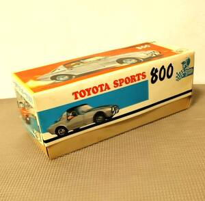 ▼ 中古 美品 希少 ▼ トヨタ スポーツ 800 アサヒ トイ　ブリキ玩具　箱あり　ビンテージ　入手困難