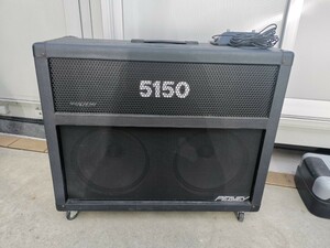 動画あり　引取OK　PEAVEY USA ピーヴィー 5150 212 COMBO ギター用 アンプ コンボアンプ フットスイッチ付き　音出しOK　現状販売