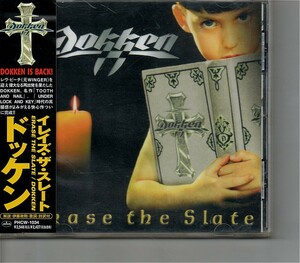 ks*ドッケン/Dokken「Erase The Slate」/国内盤帯付き/+ボートラ/
