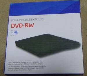 DVD RW ポータブルUSB-DVDドライブ