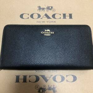 未使用品　coach 長財布　4