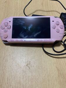 篠田麻里子モデルPSP3000 ピンク AKB48/1ソフト付　SONY プレイステーションポータブル