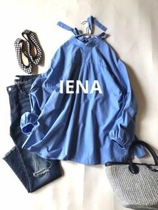 イエナ IENA 上質コットン100%大人可愛い後ろリボンゆったりオーバーサイズプルオーバー♪