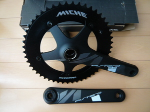 ★ MICHE ミケ PISTARD 2.0 CHAINSET チェーンリング50T 170mm BLACK track piste トラック ピスト