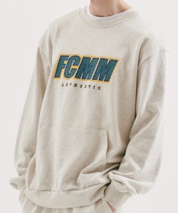 「FCMM」 スウェットカットソー MEDIUM オートミール メンズ