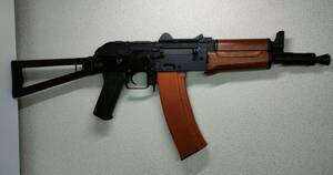 1円 初速92/フルメタル//内部調整済み CYMA　AKS-74U スタンダード電動ガン AK47 AK74 フォールディングストック