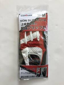 25％off! ホワイト・レッド Mサイズ パークゴルフ ノンスリップグローブ　JPN-042CQ　NORTHWAYSPORTS