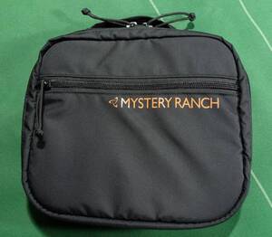 ▲MYSTERY RANCH ナイロン素材 ハードシェル ガジェットポーチ ミッションコントロール M ブラック 美品!!!▲