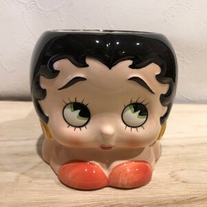 ベティちゃん マグカップ Betty Boop ベティブープ 陶器 フィギュア KFS ベティ アメリカ レトロ 管001・2