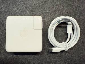 ★ Apple MacBookPro 純正 電源アダプタ(MRW22LL/A)＋USB-C充電ケーブル(2m) ★