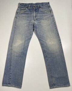 70s Vintage Lee 200z Denim Pants Talon 70年代 リー デニム パンツ タロンジップ ダメージデニム サイド黒タグ USA製 T355