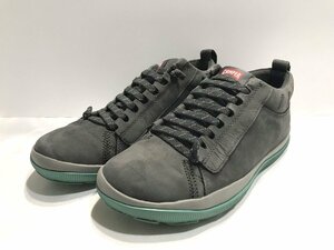 ■【YS-1】 カンペール CAMPER ■ ゴアテックス スニーカー ミシュランソール 25.5cm 40 ■ グレー系 × グリーン系 【同梱可能商品】■D