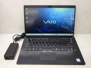 ☆1円☆第8世代☆VAIO☆VJPK11C12N☆Core i5 1.60GHz/8GB/SSD256GB/高解像度1920x1080/無線/Bluetooth/WAN/カメラ/Office/Win11 DtoD領域☆