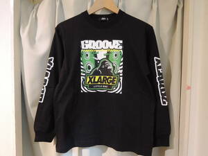 X-LARGE エクストララージ XLARGE Kids ミュージックOGゴリラ 長袖Tシャツ L/S T ブラック 140 最新人気商品 送料￥230～