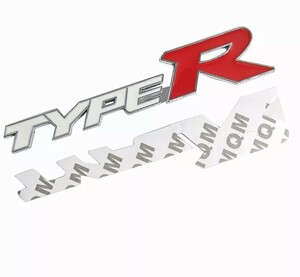 ★type R エンブレム★新品未使用★