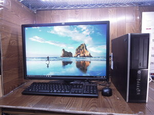 648★マイクソフトOffice2010 Word＆ Excel＆ Powerpoint★SSD 256GB & IPS24W液晶付★Ｗindows10-32bit★Core i7★DVDRW★HP★Elite8300