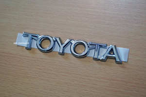 USトヨタ純正 93-97 TOYOTA COROLLA カローラ リア TOYOTA エンブレム USDM北米JDM AE100系 TRD SE-LIMITED GT