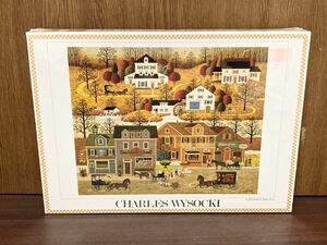 フィルム未開封 1991 HAWKRIVER HOLLOW CHARLES WYSOCKI チャールズ ワイソッキー ジグソー パズル JIGSAW PUZZLE 750ピース やのまん